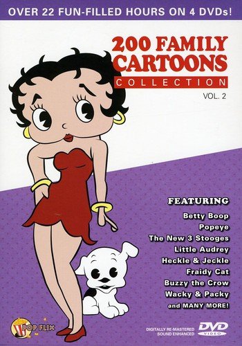 200 FAMILY CARTOONS - DVD-POP FLIX-VOL. 2