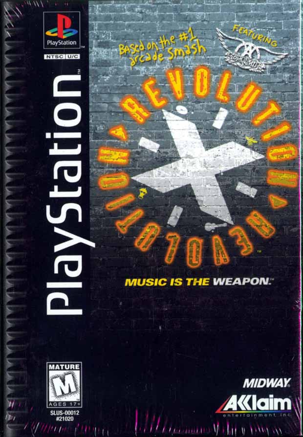 REVOLUTION X (LONGBOX)  - PS1