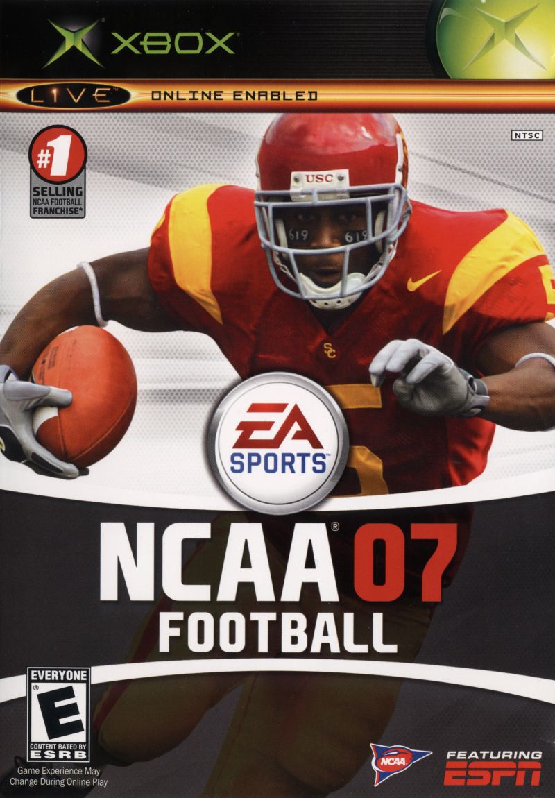 NCAA FOOTBALL 2007  - XBOX