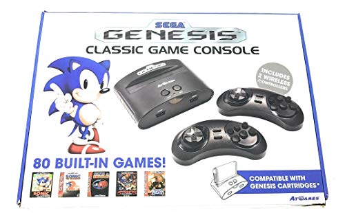 CLASSIC GAME CONSOLE SEGA GENESIS 80 GAMES