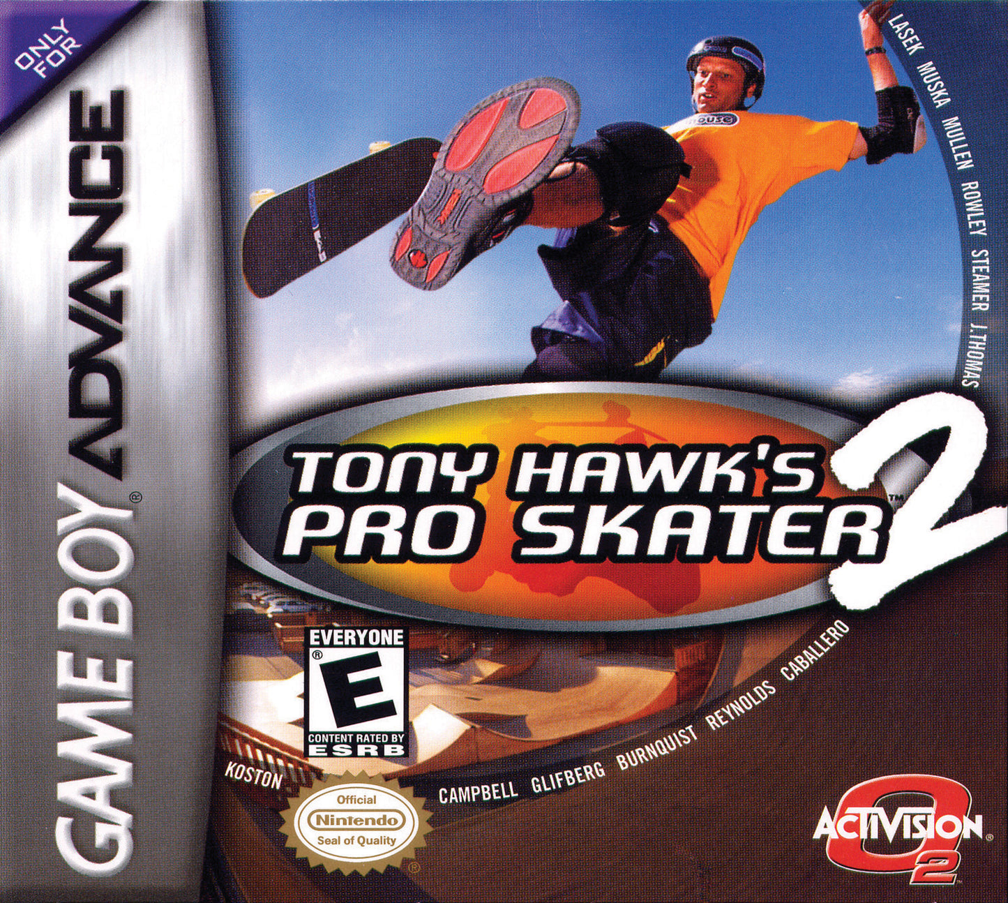 TONY HAWK'S PRO SKATER 2  - GBA