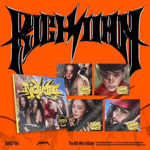 AESPA - THE 6TH MINI ALBUM ‘RICH MAN’_BURST (GROUP VERSION) (CD)