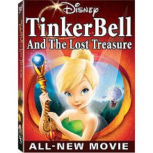 DISNEY TINKER BELL AND THE LOST TREASURE DVD