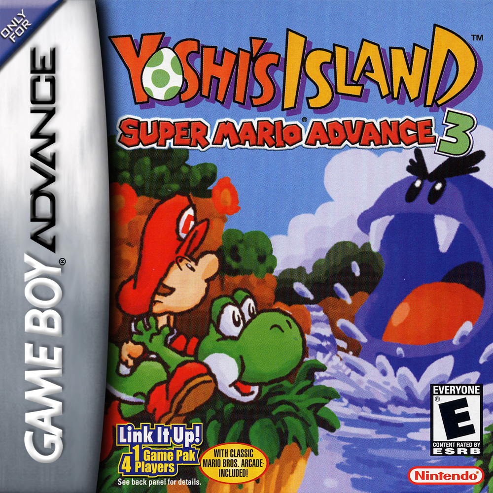 SUPER MARIO ADVANCE 3: YOSHI'S ISLAND  - GBA
