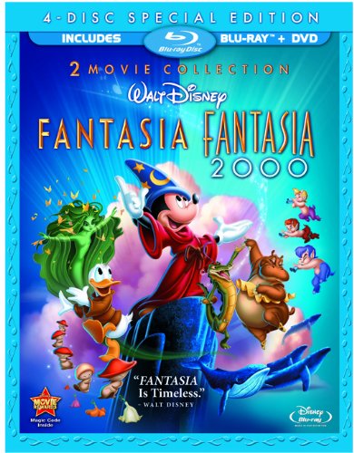 FANTASIA / FANTASIA 2000 (FOUR-DISC BLU-RAY/DVD COMBO) (SOUS-TITRES FRANAIS)