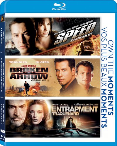 SPEED + BROKEN ARROW + ENTRAPMENT BLU-RAY