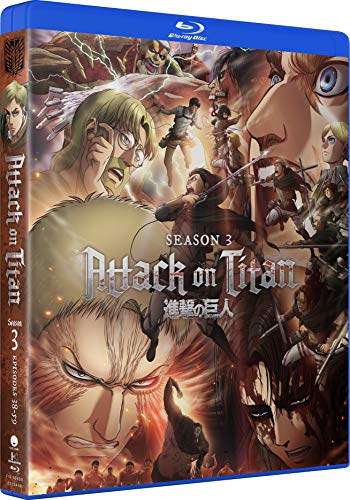 ATTACK ON TITAN: SEASON 3 - BLU-RAY + DIGITAL