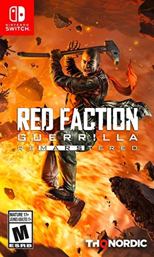 RED FACTION RE-MARSTERED NINTENDO SWITCH GAMES AND SOFTWARE