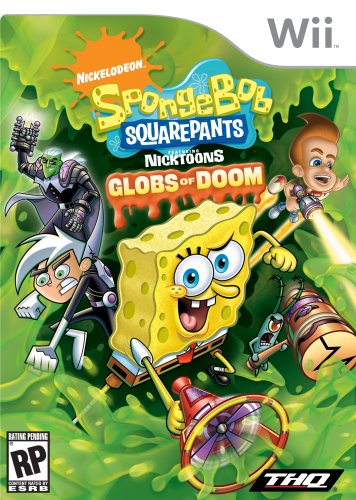 SPONGEBOB SQUAREPANTS: NICKTOONS GLOBS OF DOOM - WII