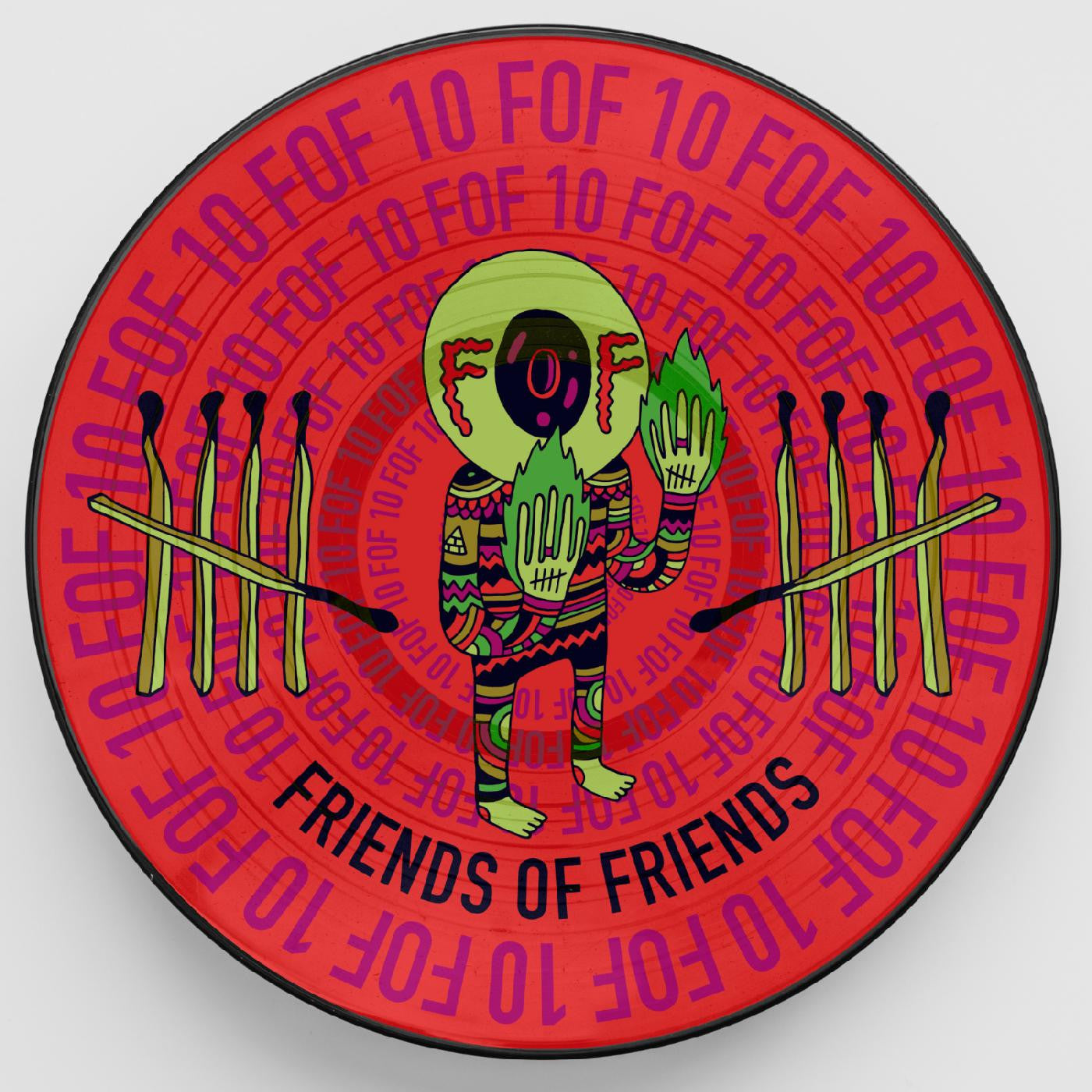 VARIOUS ARTISTS - FRIENDS OF FRIENDS AT 10 (PICTURE DISC)