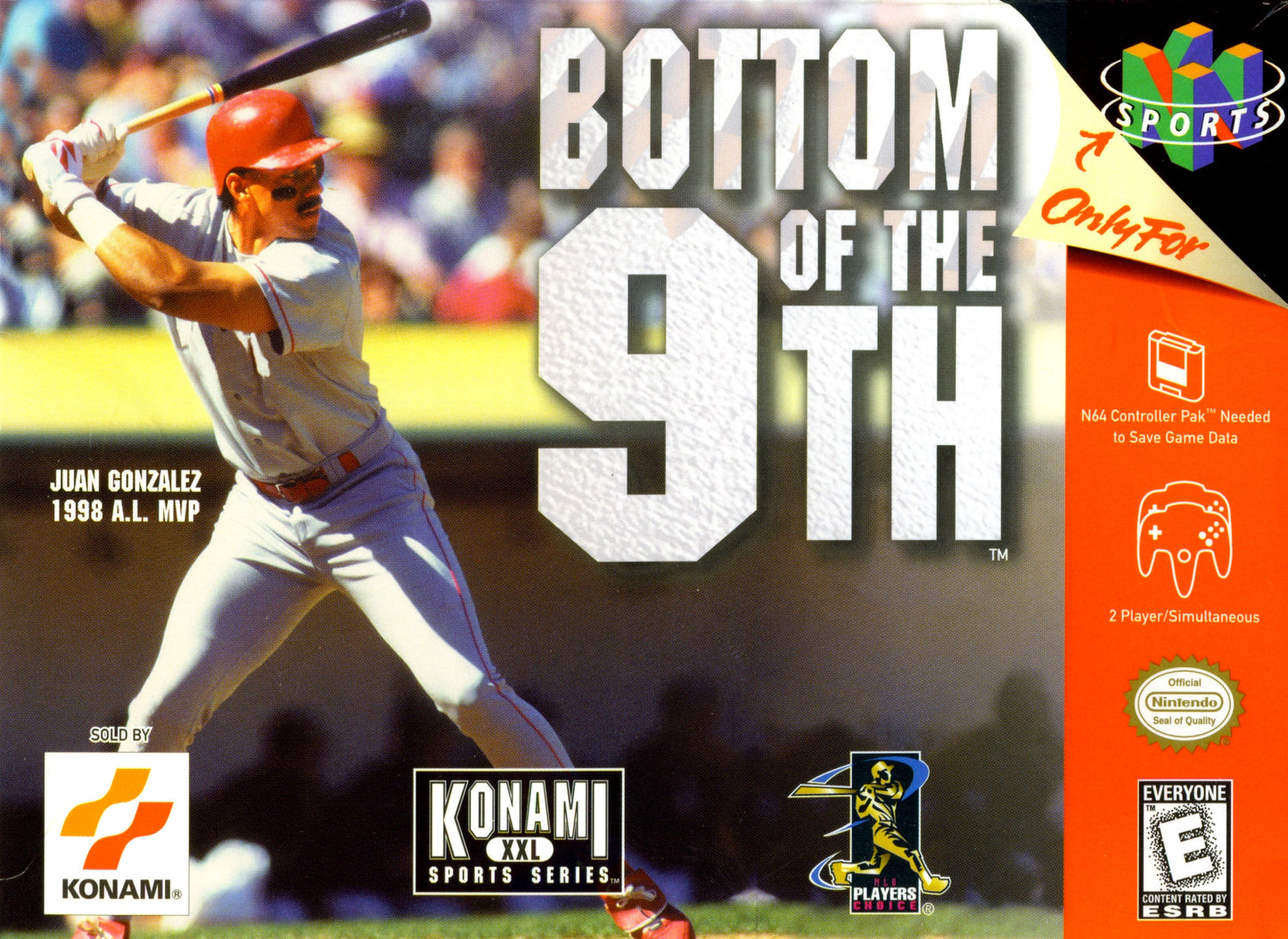 BOTTOM OF THE 9TH  - N64 (W/BOX)