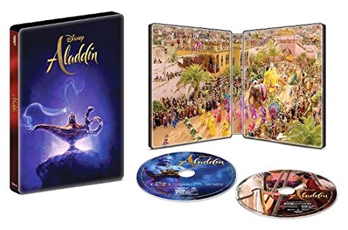 ALADDIN (MOVIE)  - BLU-4K-2019-WILL SMITH-STEELBOOK