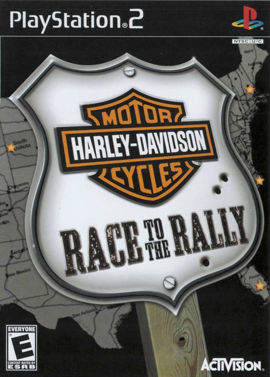 HARLEY-DAVIDSON: RACE TO THE RALLY  - PS2