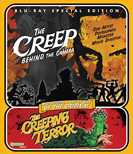 CREEP BEHIND THE CAMERA/CREEPING TERROR  - BLU-DOUBLE FEATURE