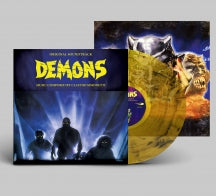 CLAUDIO SIMONETTI - DEMONS: ORIGINAL SOUNDTRACK [LIMITED MARBLE YELLOW PUS VINYL + INSERT] [LP]