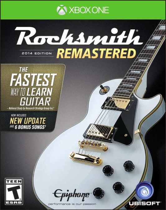 ROCKSMITH 2014 REMASTERED (W/CABLE)  - XBXONE