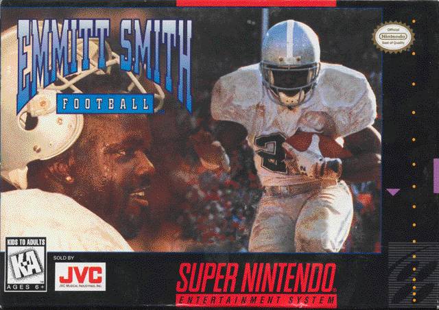 EMMITT SMITH FOOTBALL  - SNES (W/BOX)