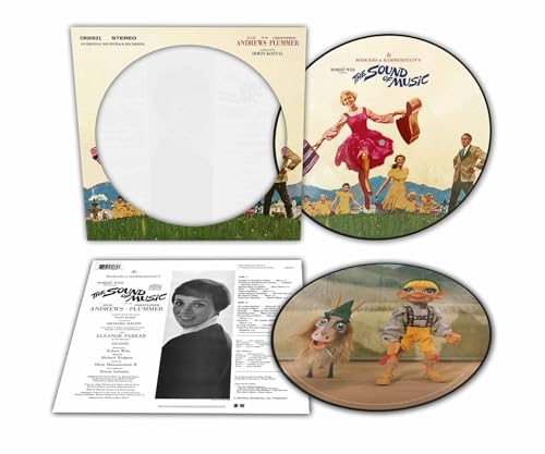 JULIE ANDREWS, RODGERS & HAMMERSTEIN - THE SOUND OF MUSIC - ORIGINAL SOUNDTRACK RECORDING PICTURE DISC (VINYL)