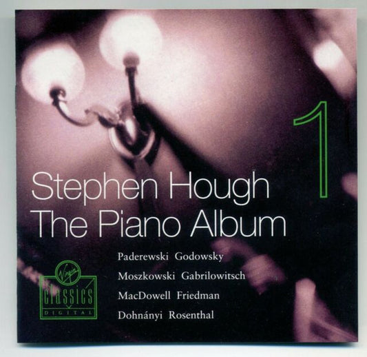 HOUGH, STEPHEN  - PIANO ALBUM 1