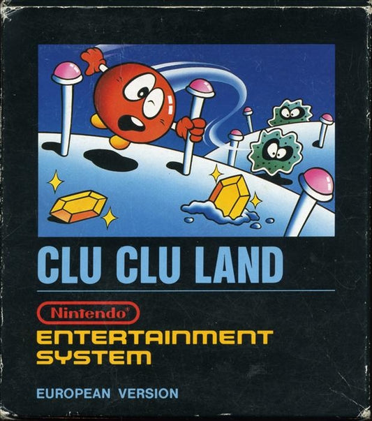 CLU CLU LAND  - NES (W/BOX & MANUAL)