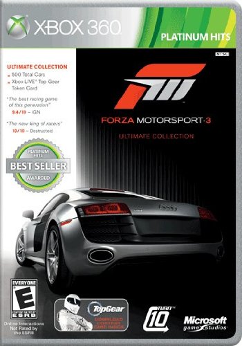 FORZA 3 - ULTIMATE PLATINUM HITS - XBOX 360 PLATINUM EDITION