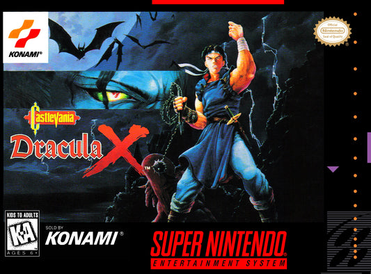 CASTLEVANIA: DRACULA X  - SNES