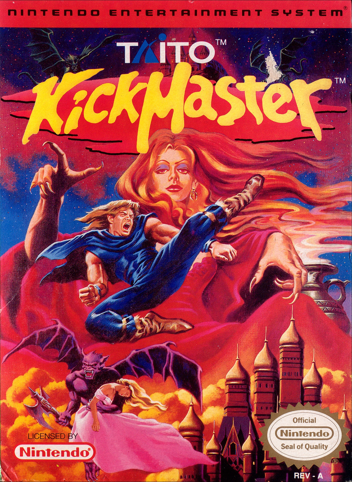 KICK MASTER  - NES