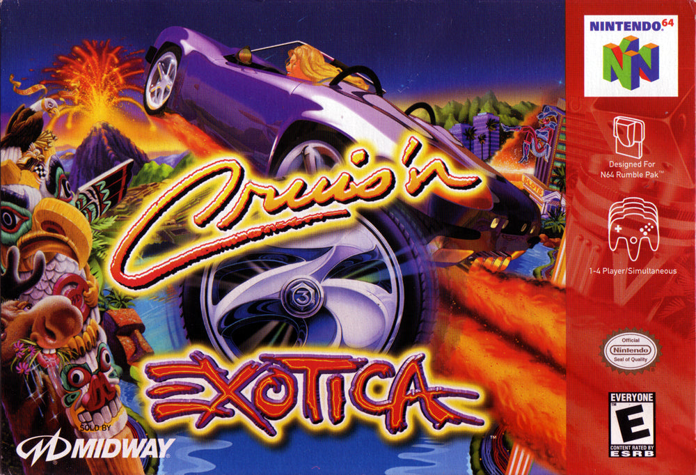 CRUIS'N EXOTICA  - N64 (W/BOX)