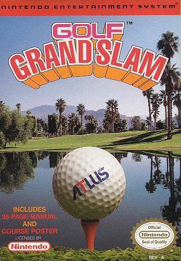 GOLF GRAND SLAM  - NES (W/BOX & MANUAL)