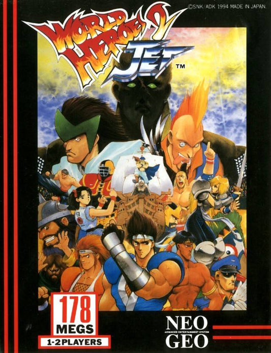 WORLD HEROES 2 JET  - NEOGEO