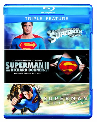 SUPERMAN/SUPERMAN II/SUPERMAN RETURNS - BLU