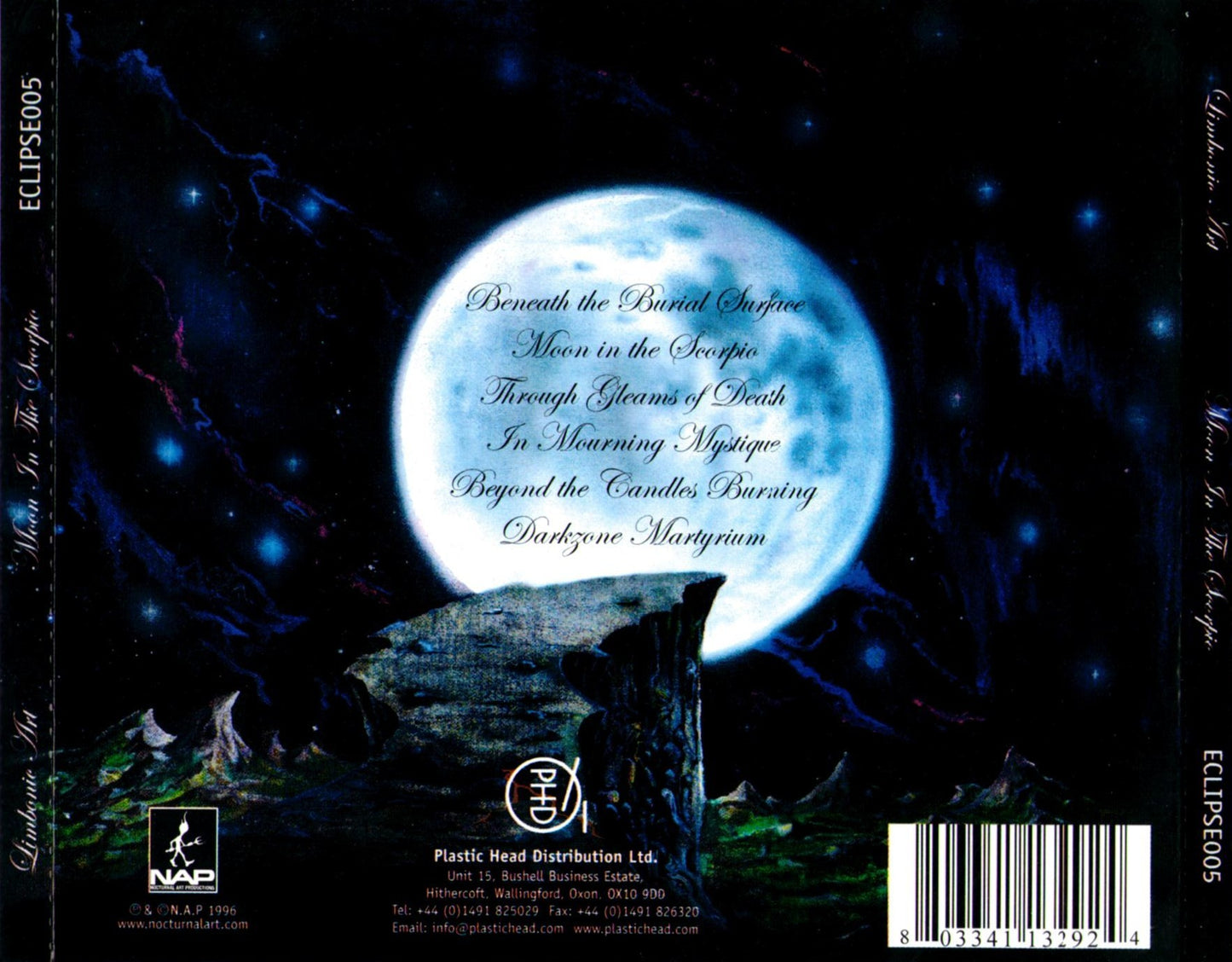 LIMBONIC ART  - MOON IN THE SCORPIO