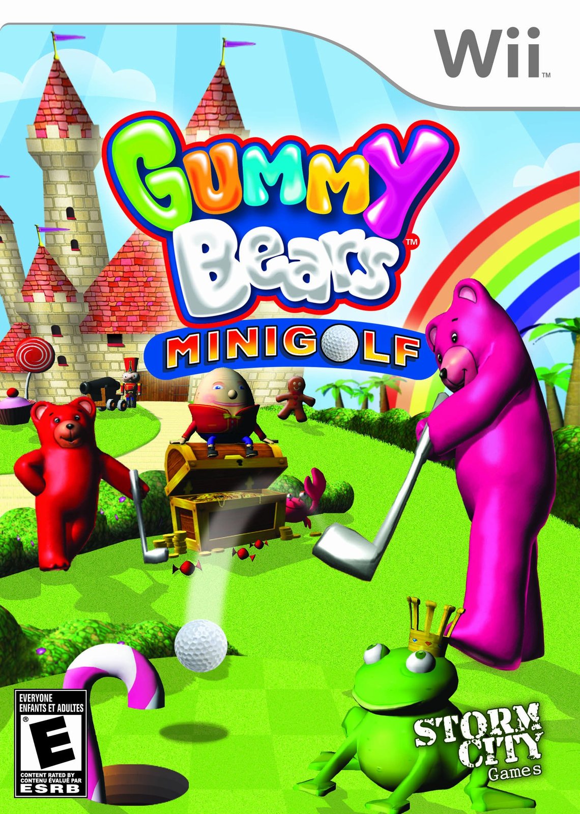 GUMMY BEARS MINI GOLF  - WII