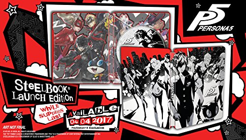 PERSONA 5 - STEELBOOK EDITION - PLAYSTATION 4