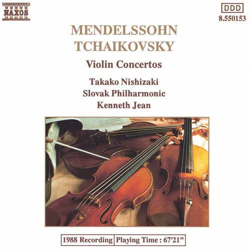 MENDELSSOHN/TCHAIKOVSKY - VIOLIN CONERTOS (NAXOS)