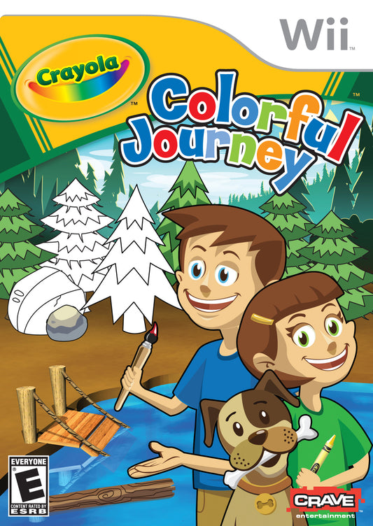 CRAYOLA ADVENTURES COLORFUL WORLD  - WII