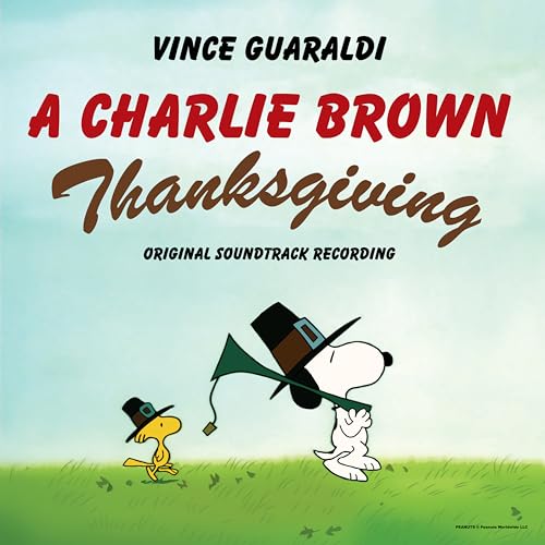 VINCE GUARALDI QUINTET - A CHARLIE BROWN THANKSGIVING (BLACK VINYL)
