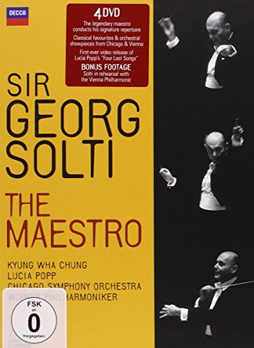 SOLTI, SIR GEORGE - DVD-MAESTRO [4 DISCS]