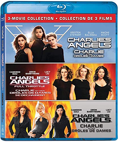 CHARLIE'S ANGELS: 3 FILM COLLECTION (CHARLIE'S ANGELS (2000) / CHARLIE'S ANGELS (2019) / CHARLIE'S ANGELS: FULL THROTTLE) - BLU-RAY (BILINGUAL)