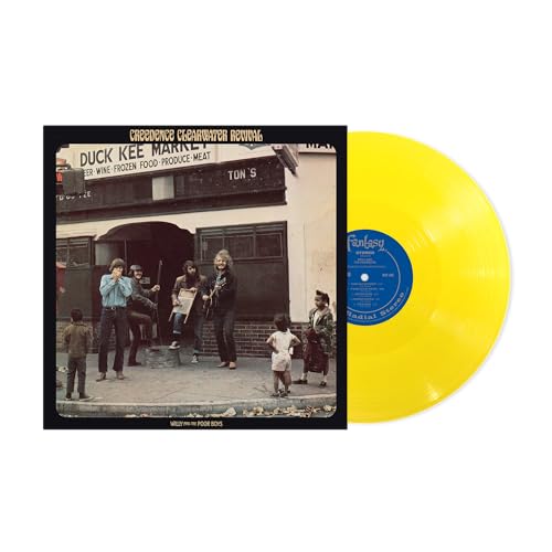 CREEDENCE CLEARWATER REVIVAL - WILLY AND THE POOR BOYS [CANARY YELLOW LP]