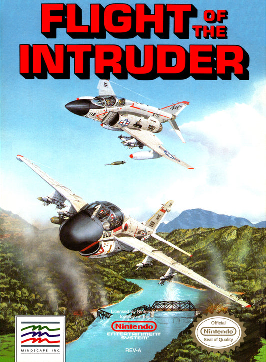 FLIGHT OF THE INTRUDER  - NES (W/BOX)