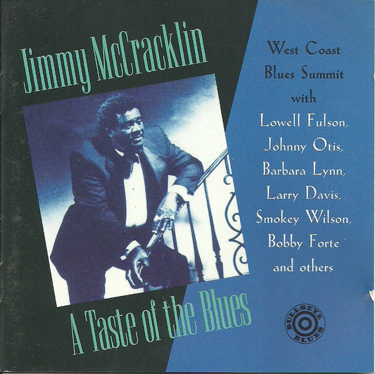 MCCRACKLIN, JIMMY  - A TASTE OF THE BLUES