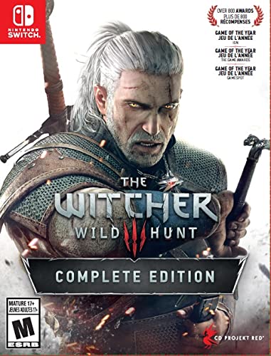 THE WITCHER 3 WILD HUNT - COMPLETE EDITION (RPKG) -NINTENDO SWITCH GAMES AND SOFTWARE