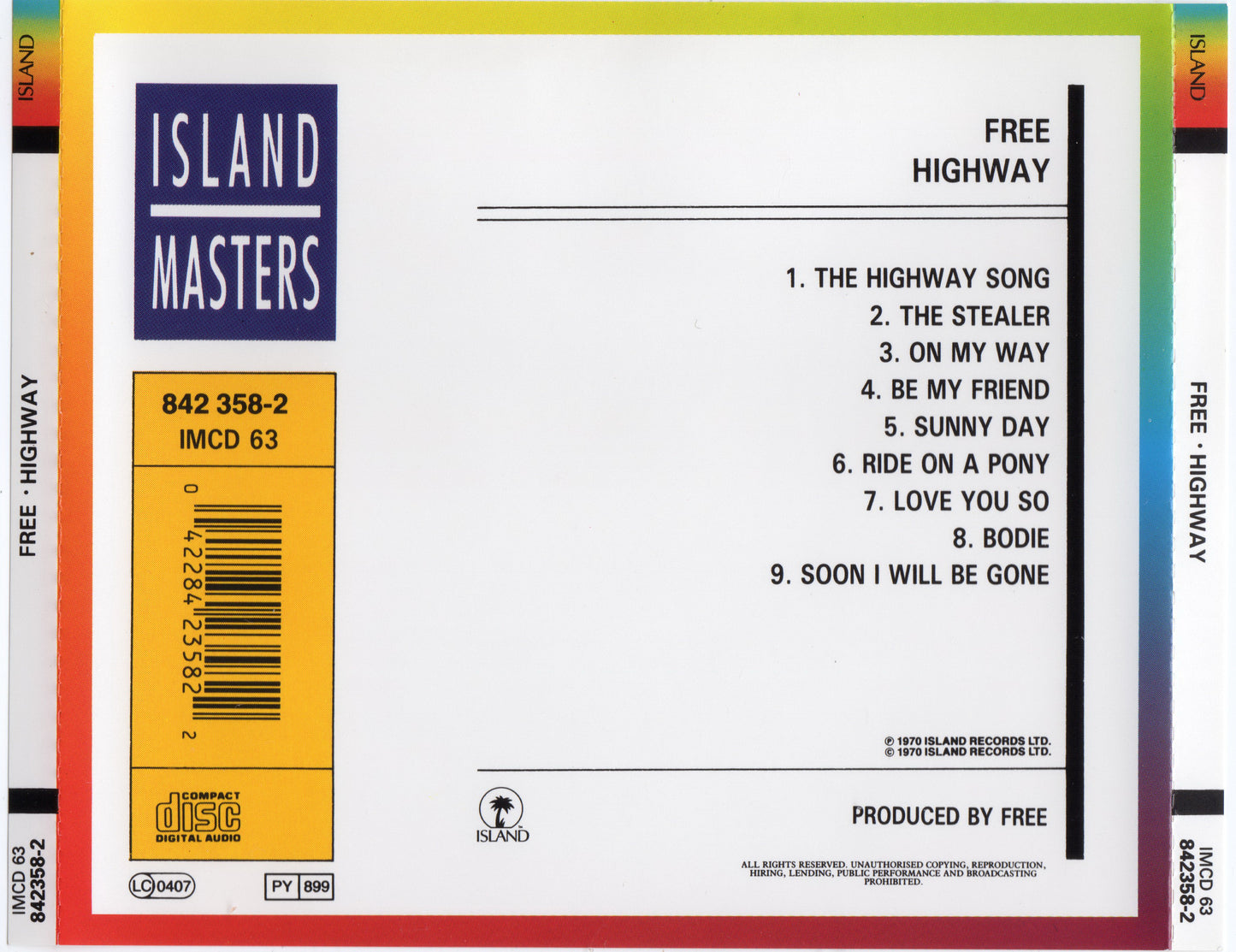 FREE  - HIGHWAY (JAPANESE SHM-CD)