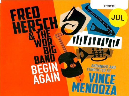 HERSCH, FRED  - BEGIN AGAIN