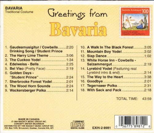 VARIOUS - GREETINGS FROM BAVARIA