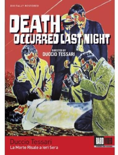 DEATH OCCURED LAST NIGHT - BLU-RARO VIDEO