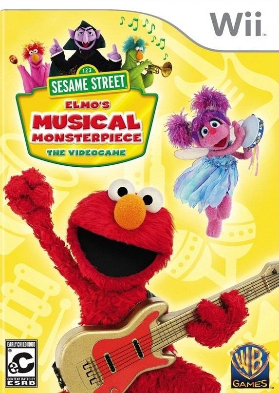SESAME STREET: ELMO'S MUSICAL MONSTERPIE  - WII