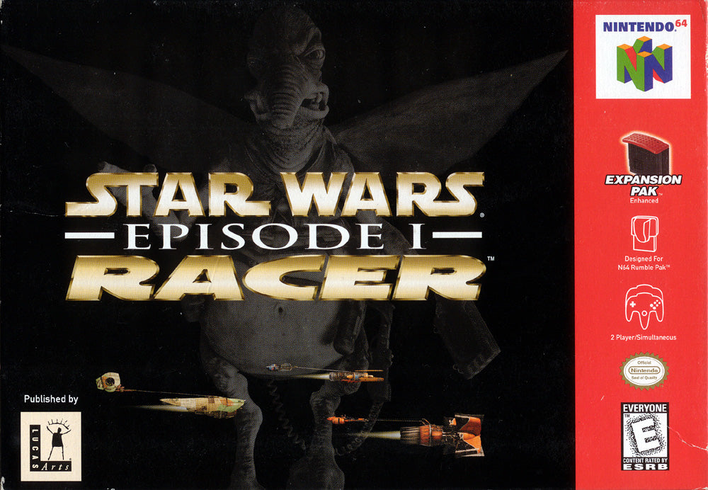 STAR WARS: EPISODE I RACER  - N64 (W/BOX)
