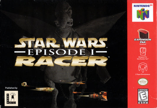 STAR WARS: EPISODE I RACER  - N64 (W/BOX)